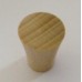 Knob style Q 25mm beech sanded wooden knob